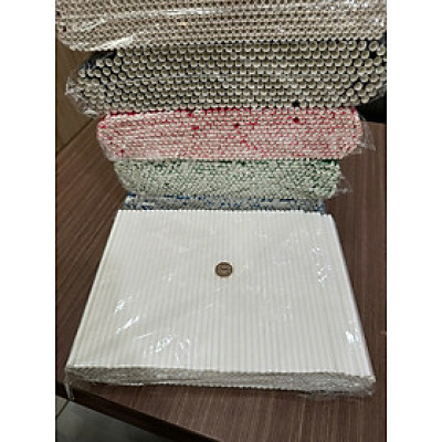 Túi gồm 500 ống hút giấy 6x197mm, sử dụng cho cà phê và nước ngọt