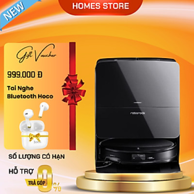 Robot Hút Bụi Lau Nhà Cao Cấp Roborock Saros 10R Lực 19.000, Camera AI -Hàng Chính Hãng