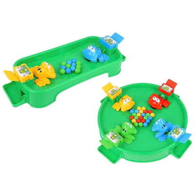 Đồ Chơi Ếch Ăn Bi , Trò Chơi Vận Động Cho Bé - Hàng Chính Hãng ( Giao màu ngẫu nhiên) Mẫu Lớn 4 Người Chơi