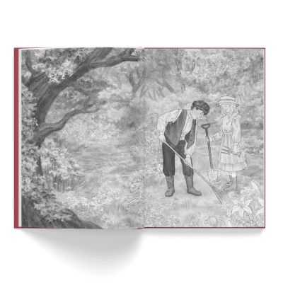 Khu vườn bí mật (bìa vải)