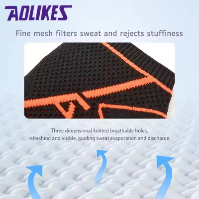 Bộ 2 Băng bảo vệ cổ tay AOLIKES A-8201 Bảo vệ và hỗ trợ cổ tay tối ưu - (1 đôi)