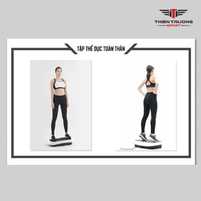 Máy rung toàn thân mini TS21927 - 99 cấp độ rung, kèm dây kéo tập tay, công suất 200W, nhỏ gọn dễ sử dụng