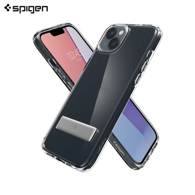 Ốp Lưng dành cho iPhone 14/14 Plus/14 Pro/14 Pro Max SPIGEN Ultra Hybrid S Crystal Clear - Hàng Chính Hãng
