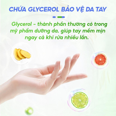 nước rửa chén TOPGIA thiên nhiên,túi 2L an toàn và hiệu quả cho cả gia đình.