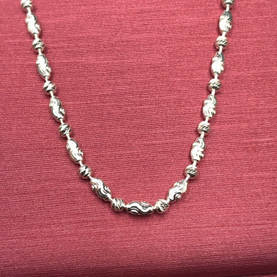 Dây Chuyền Nữ Bi Phay Kiểu Mới- Bạc Hiểu Minh Hành Bảo Vĩnh Viễn DCN257