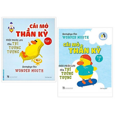 Combo Cái Mỏ Thần Kỳ  Cuộc Phiêu Lưu Của Trí Tưởng Tượng (2 tập ) - Bản Quyền