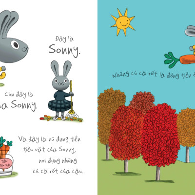 Sách - Thu Chi Vào Ra, Bé Cũng Rành Nha! - Thỏ Con Tiêu Tiền