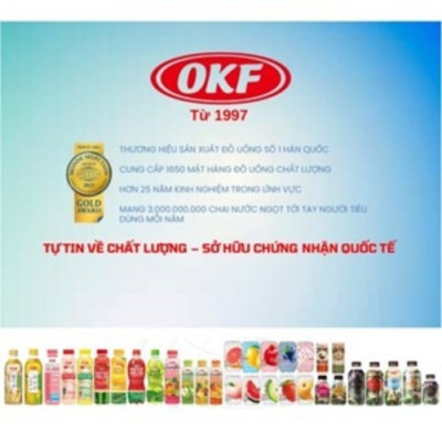 Cà phê Latte OKF Hàn Quốc 275ML x 20chai