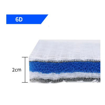 3 Bông Lọc Bể Cá 8D (30x40x2cm) | Lọc Sạch Cặn Hồ Thủy Sinh Hiệu Quả