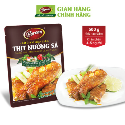 Combo 1 Nước Dùng Hoàn Chỉnh Lẩu Thái & 1 Xốt Barona Thịt Nướng Sả