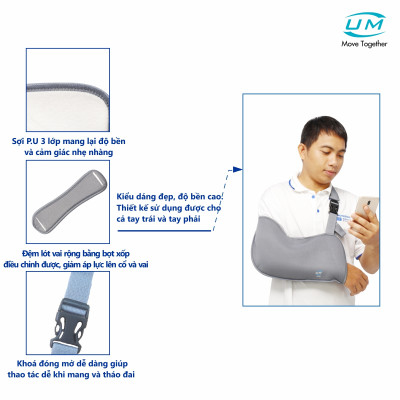 Đai treo tay dạng túi cao United Medicare (C08)