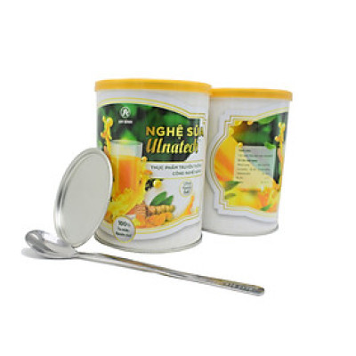 Combo 2 lon Nghệ Sữa Ulnatech (mỗi lon 500gr) - Sản phẩm mang lại dinh dưỡng và sức khỏe