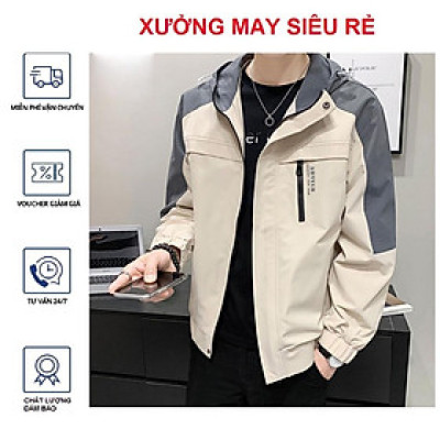 Áo dù 2 lớp phối túi siêu chất cực chất-A1088