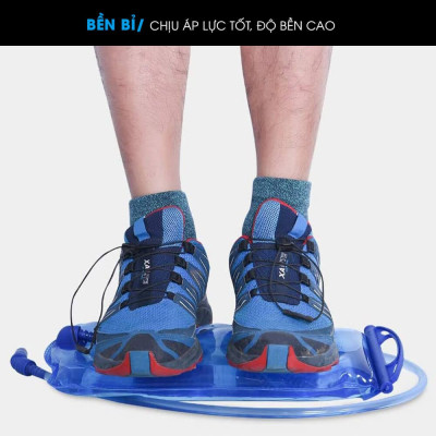 Bình nước thể thao, túi nước chạy bộ leo núi có vòi hút GoodFit GF04RA