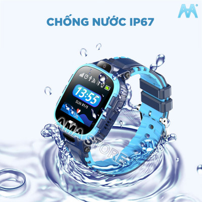 Đồng Hồ Thông Minh Lắp Sim Định vị Chuẩn GPS WIFI Chống nước IP67 Kiểu dáng Thể thao Cá tính cho Trẻ em 4-13 tuổi Hàng chính hãng