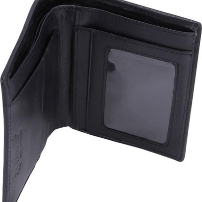 Ví Nam Da Trăn Kiểu Đứng Huy Hoàng HT2310 (12.5 x 10 cm) - Xanh Đậm