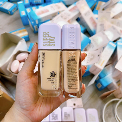 Kem Nền Bắt Sáng, Che Phủ Siêu Nhẹ Mặt Maybelline Superstay Lumi Matte 35ml