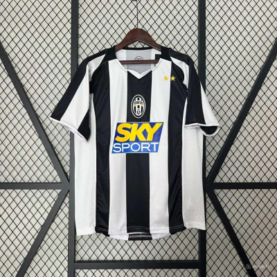 Áo Bóng Đá Retro Juventus 2004 - Sân Nhà bản cao cấp vải Cotton Polyester