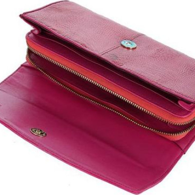 Túi đeo da đà điểu Huy Hoàng (hồng) HT6418