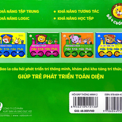 Hỏi Đáp Thông Minh - Rèn Luyện Não Trái Não Phải - Tập 2