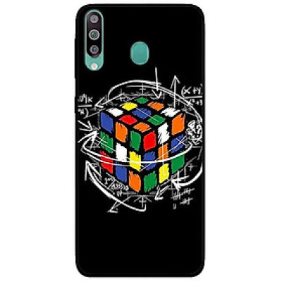 Ốp lưng dành cho Samsung M30 mẫu Rubik Toán Học