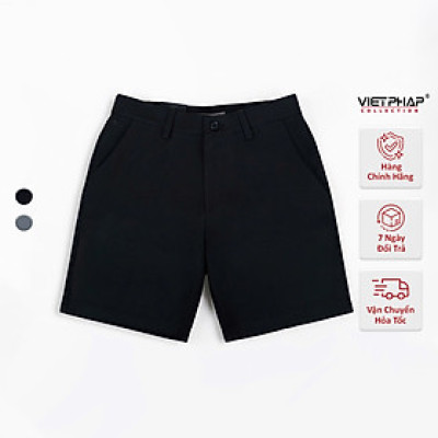 Quần Short Tây Nam VIỆT PHÁP Form suông Chất liệu Cao Cấp Chống Nhăn, Độ Bền Cao 2701