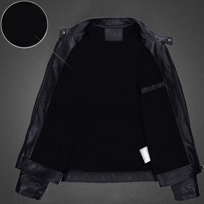 Áo Khoác Da Nam Hai Lớp Lót Lông Phối Ngực Cao Cấp ShopN6 - AKD14 (Nhiều Màu)