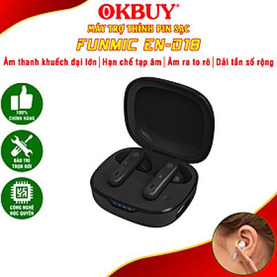 Tai nghe trợ thính không dây FUNMIC EN-D18 - Người già bị lãng tai