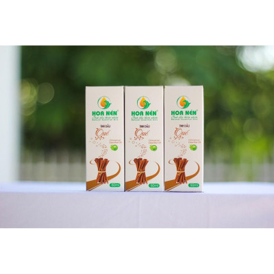 Tinh dầu Quế nguyên chất 50ml - Hoa Nén - Vegan - Đuổi côn trùng, khử mùi