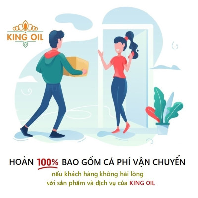 Tinh dầu gỗ Đàn Hương 50ml nguyên chất từ thiên nhiên - KingOil