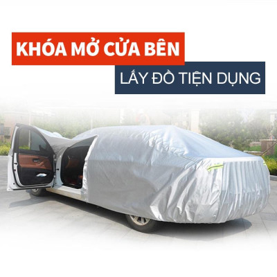  Bạt vải dù oxford bảo vệ xe ô tô từ 4- 7 chỗ phủ trùm kín cao cấp , áo trùm oto, xe bán tải, xe sedan, hatchback  