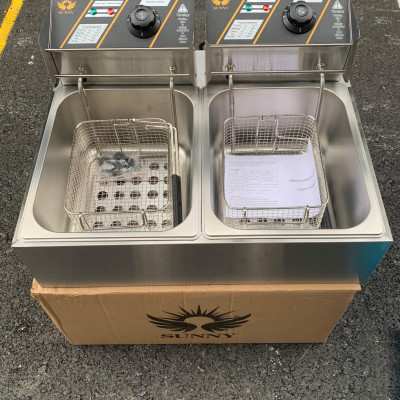 Bếp chiên nhúng điện SUNNY Cao cấp 4l, 6l, 12l, Siêu bền hàng Chính hãng, Bảo hành 12 tháng