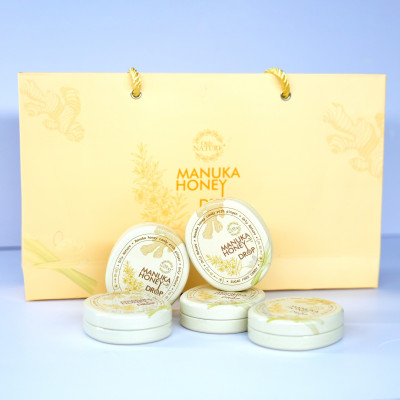 Kẹo Gừng Sả Mật Ong Manuka OnLy Nature 33gr / hộp thiết sang trọng