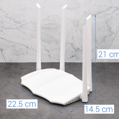  Router Wifi Chuẩn AC1200 Tenda AC5 V3 Trắng - Hàng Chính Hãng