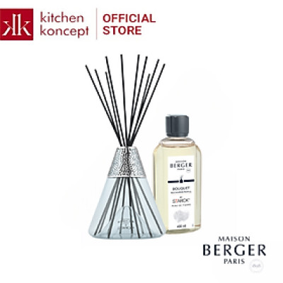 Maison Berger - Bộ lọ tinh dầu khuếch tán Peau de Pierre - 200ml - 2 món