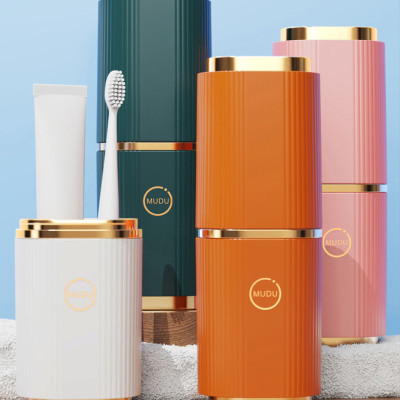 Hộp Đựng Bàn Chải , Kem Đánh Răng Du Lịch MUDU-Chính Hãng ( Màu ngẫu nhiên)