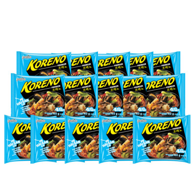 Thùng 24 Gói Mì Hải Sản Cay Koreno Premium