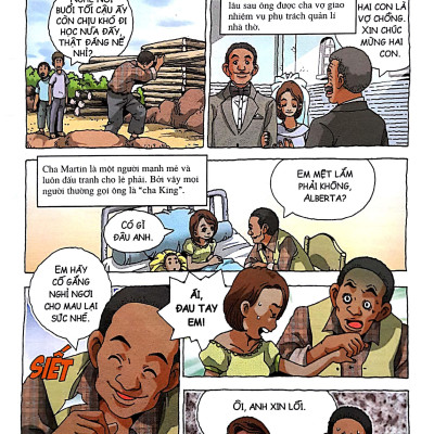 Who? Chuyện Kể Về Danh Nhân Thế Giới - Martin Luther King (Tái Bản 2023)