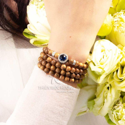 Vòng tay trầm hương 108 hạt - An yên, đoạn trừ 108 phiền não 