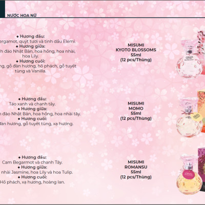 Nước Hoa Nữ Romansu Misumi L03 (55ml)