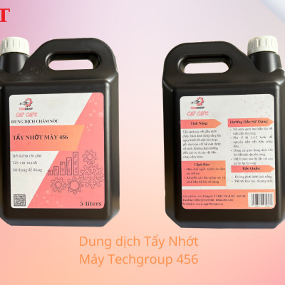 Tẩy nhớt máy Techgroup 456