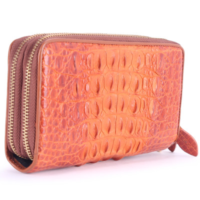  Ví nữ da cá sấu màu vàng bò HJ93201-3208-3212