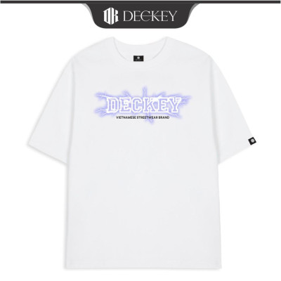 Áo Thun Cotton Unisex Nam Nữ Form Rộng DECKEY SELF CONTROL