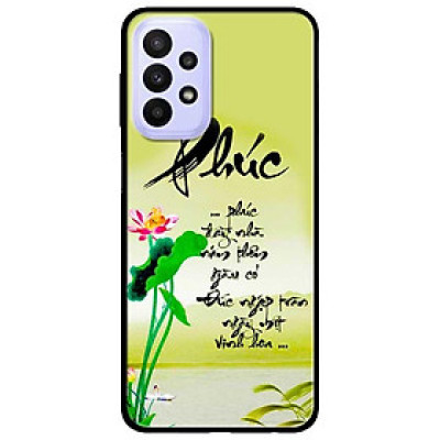 Ốp lưng dành cho Samsung A23 4G - A53 5G - A73 mẫu Phúc Nền Xanh