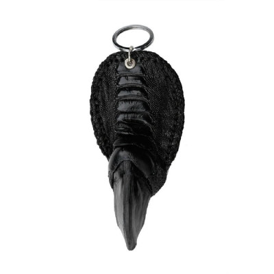 HT8425 - Móc khóa Huy Hoàng chân đà điểu màu đen