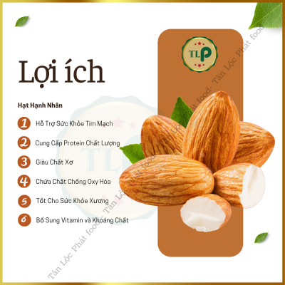 HẠT HẠNH NHÂN RANG BƠ TÂN LỘC PHÁT