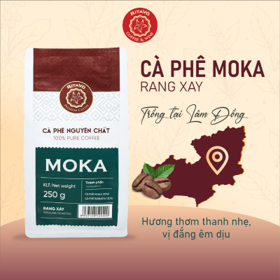 Cà phê rang xay Rita Võ Cafe Moka 250g