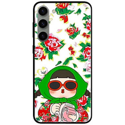 Ốp lưng cho Samsung S21 FE - S23 - S23 Plus - S23 Ultra - S24 - S24 Ultra - Cô Gái Trung Hoa - Hàng Chính Hãng