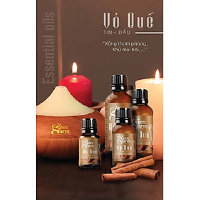 Tinh dầu  vỏ quế Greenfarm 10ml