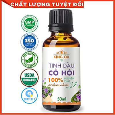 Tinh dầu hoa ngũ sắc ( hoa cứt lợn, hoa cỏ hôi, hoa ngũ vị) 50ml nguyên chất - KingOil